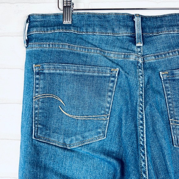 Signature Levi Strauss Womens Mid Rise‎ Bootcut Jeans Blue Denim Size 12M - Picture 10 of 15